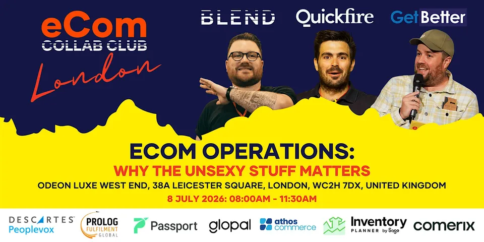 eCom Collab Club® (London) 8 July 2026