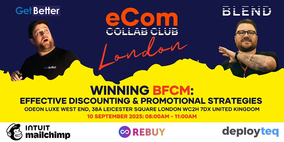 eCom Collab Club™️ (London) 10 September 2025